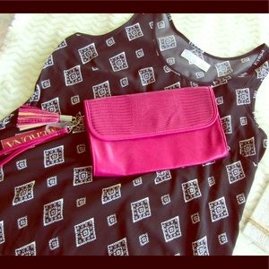 Pink Merona Clutch